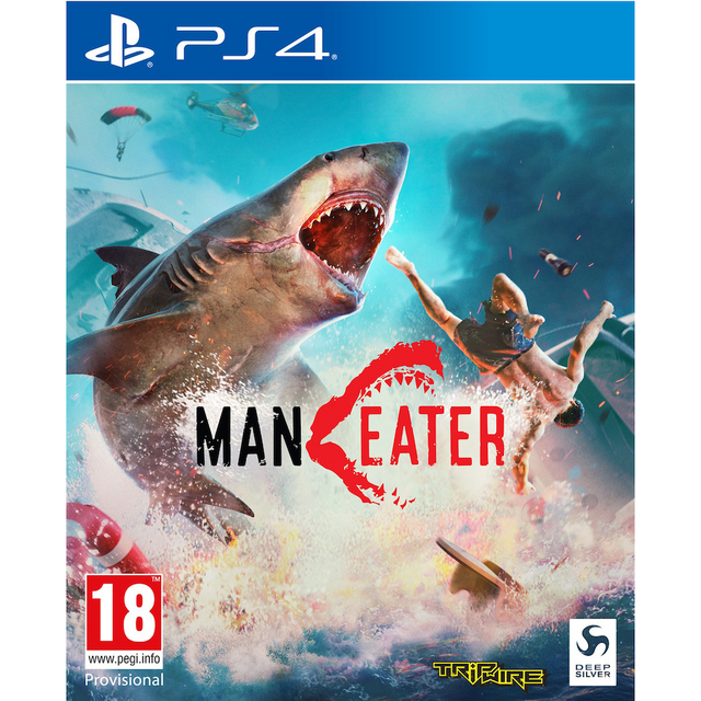 Maneater – PlayStation 4 – spilomslag