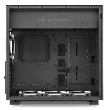 Sharkoon PURE STEEL RGB - Svart Fönster