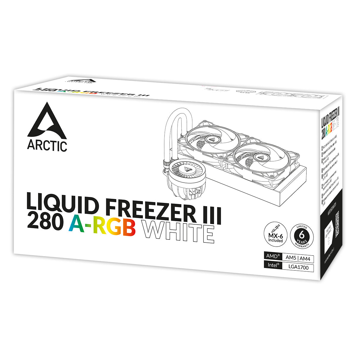 ARCTIC Liquid Freezer III 280 Kylsystem 1-pack Vit