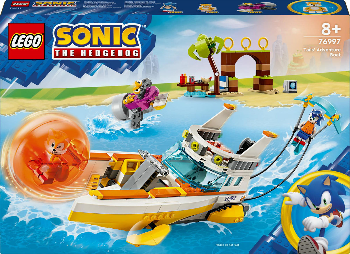 LEGO Sonic: Tails&#039; Adventure Boat (76997)