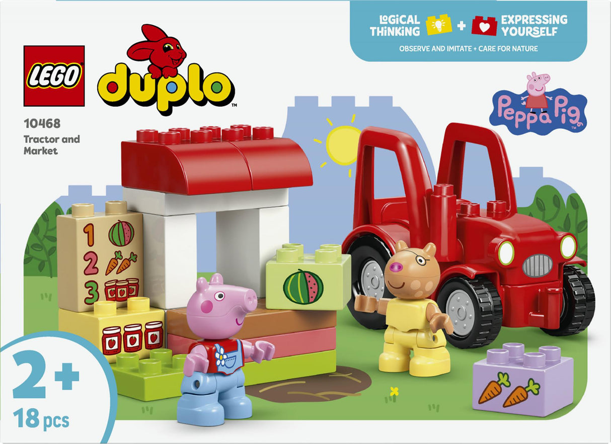 LEGO - DUPLO Peppa Pig - Tractor and Market (10468) LEGO