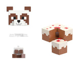 Minecraft - Mob Head Mini&#039;s Panda Playset (HLL25)