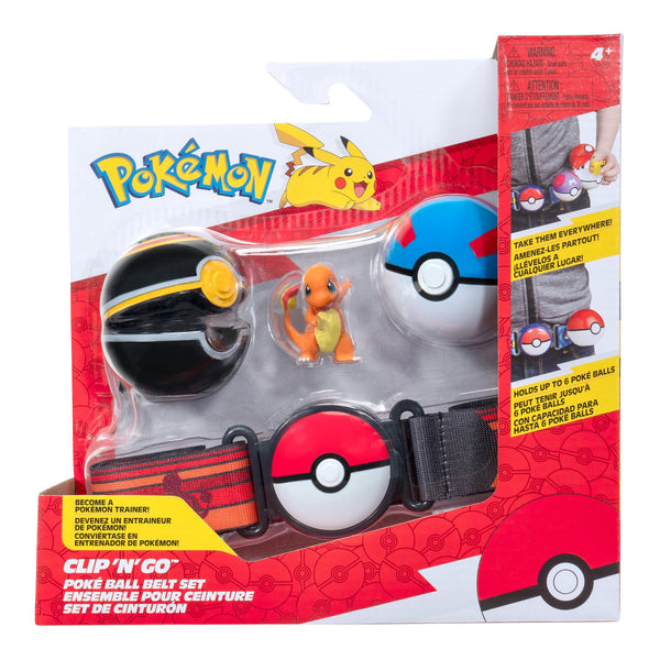 Pokémon Clip 'N' Go – Charmander bæltesæt PKW3647