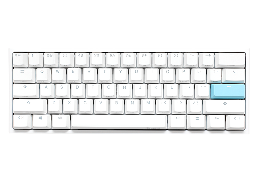 Ducky - One 2 Mini White 2020 Cherry Black RGB