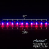 CableMod WideBeam Hybrid LED Kit 60cm - RGB/UV