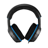Turtle Beach Recon 150 – gamingheadset, sort/blå – Front og ørepuder