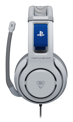 Turtle Beach Atlas 200 – PlayStation-headset – Hvid – ørekop med mikrofon fra siden