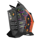 Datorfodral Darkflash K1 (svart &amp; Orange)