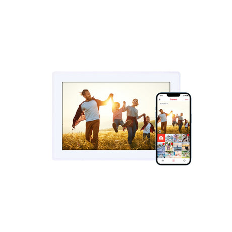 Rollei Smart Frame WiFi 100 – 10,1″ digital fotoramme, hvid – produktbillede