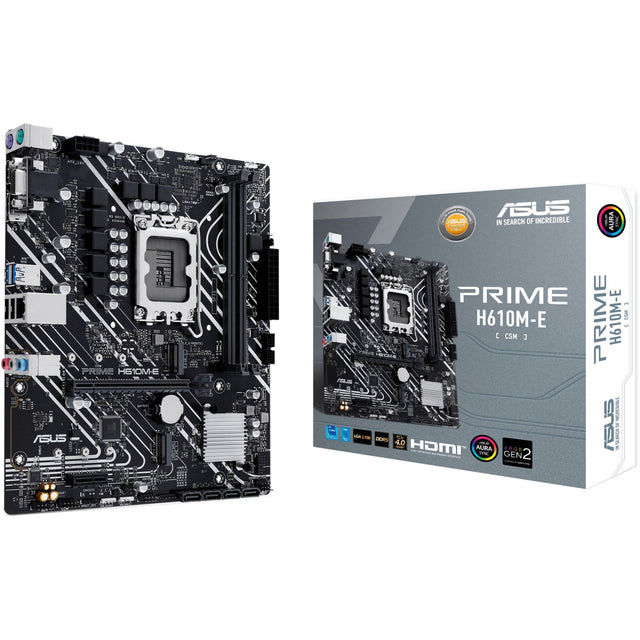ASUS PRIME H610M-E-CSM – bundkort med emballage