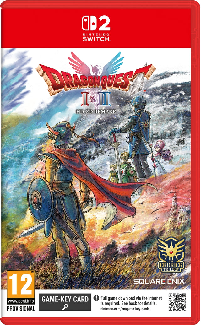 DRAGON QUEST I and II HD-2D Remake (Game-Key Card)