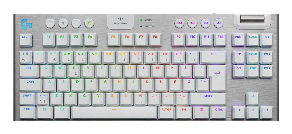 Logitech - G915 X LIGHTSPEED TKL Trådlöst Speltangentbord Med Låg Profil