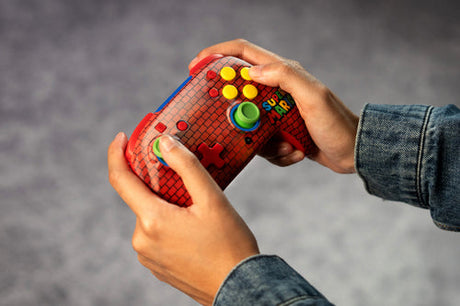 Turtle Beach Rematch Wireless – Mario Bricks Reveal – Switch – Spiller med controller
