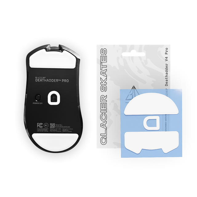 threepointzero Glacier Skates til Razer DeathAdder V4 Pro