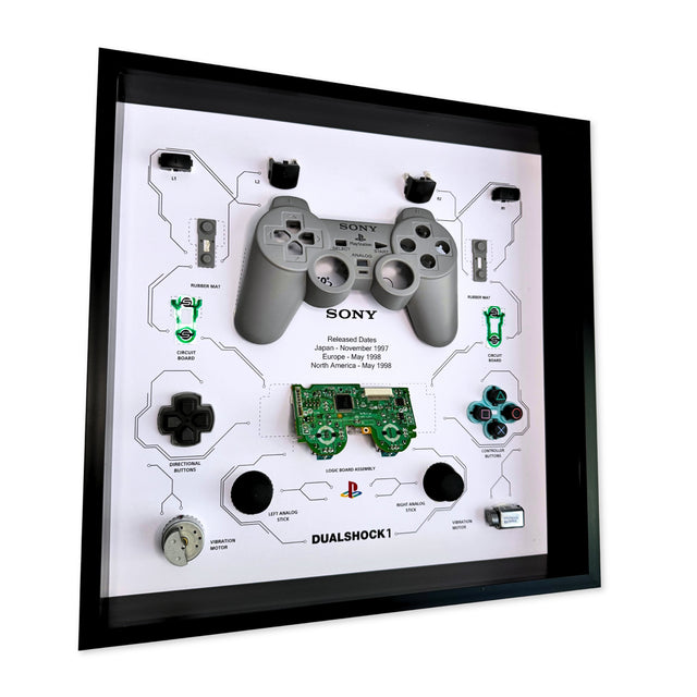 GRC Retro Art PS1 DualShock – grå