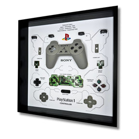 GRC Retro Art PS1 SCPH-1080 / SCPH-1010 – grå