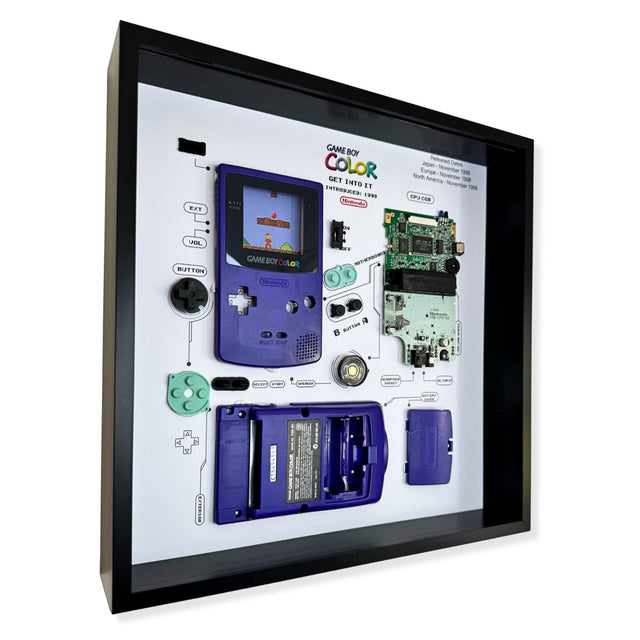 GRC Retro Art Game Boy Color – lilla