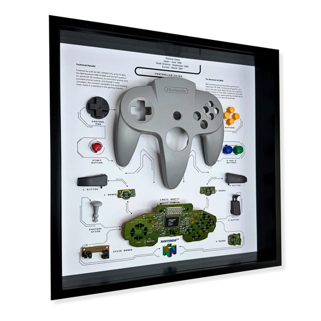 GRC Retro Art N64-controller – grå