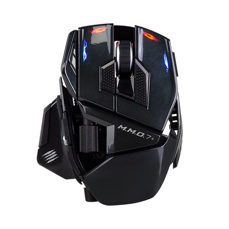 Mad Catz M.M.O. 7+ trådløs gamingmus – sort