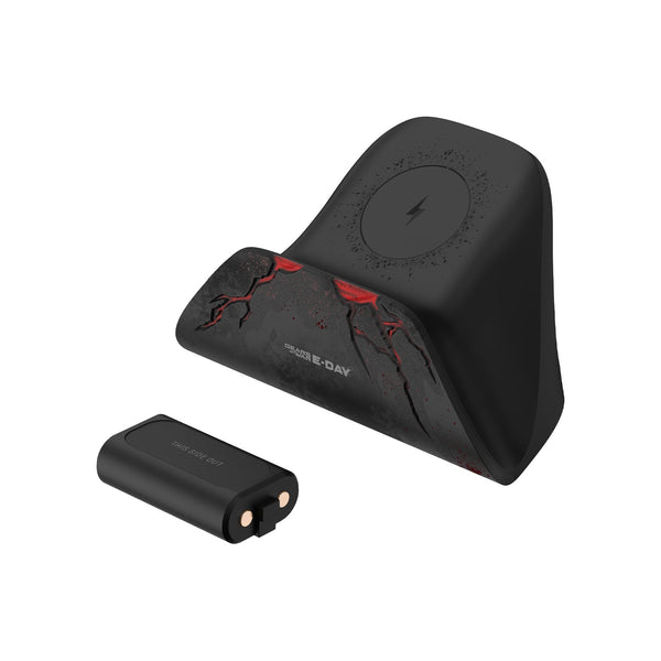 8BitDo Ultimate Charging Dock – Gears of War: E-Day – sort/rød