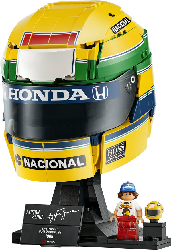 LEGO Editions Formula 1 Ayrton Senna-hjelm