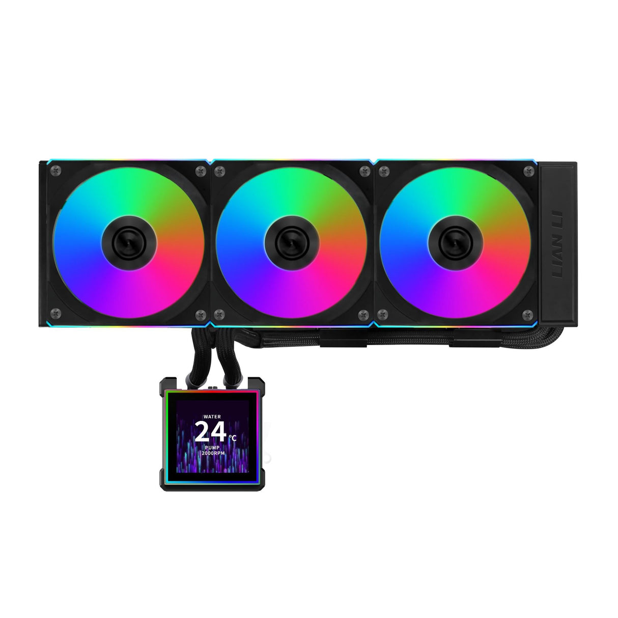 Lian Li Hydroshift II LCD-S, 360CL Wireless, Black Lian Li