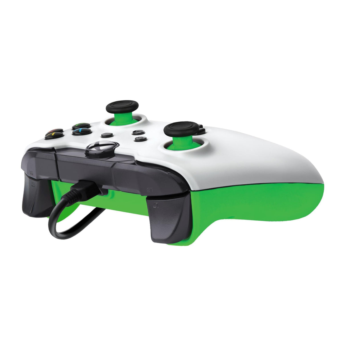PDP Wired Controller Xbox Series X White - Neon (grön)