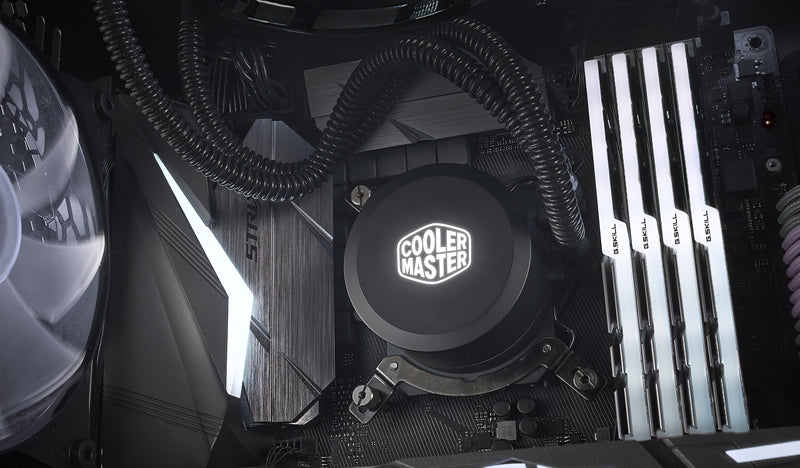 Cooler Master MasterLiquid Lite 240 Processorns Vätskekylningssystem 1-pack Svart 120 mm