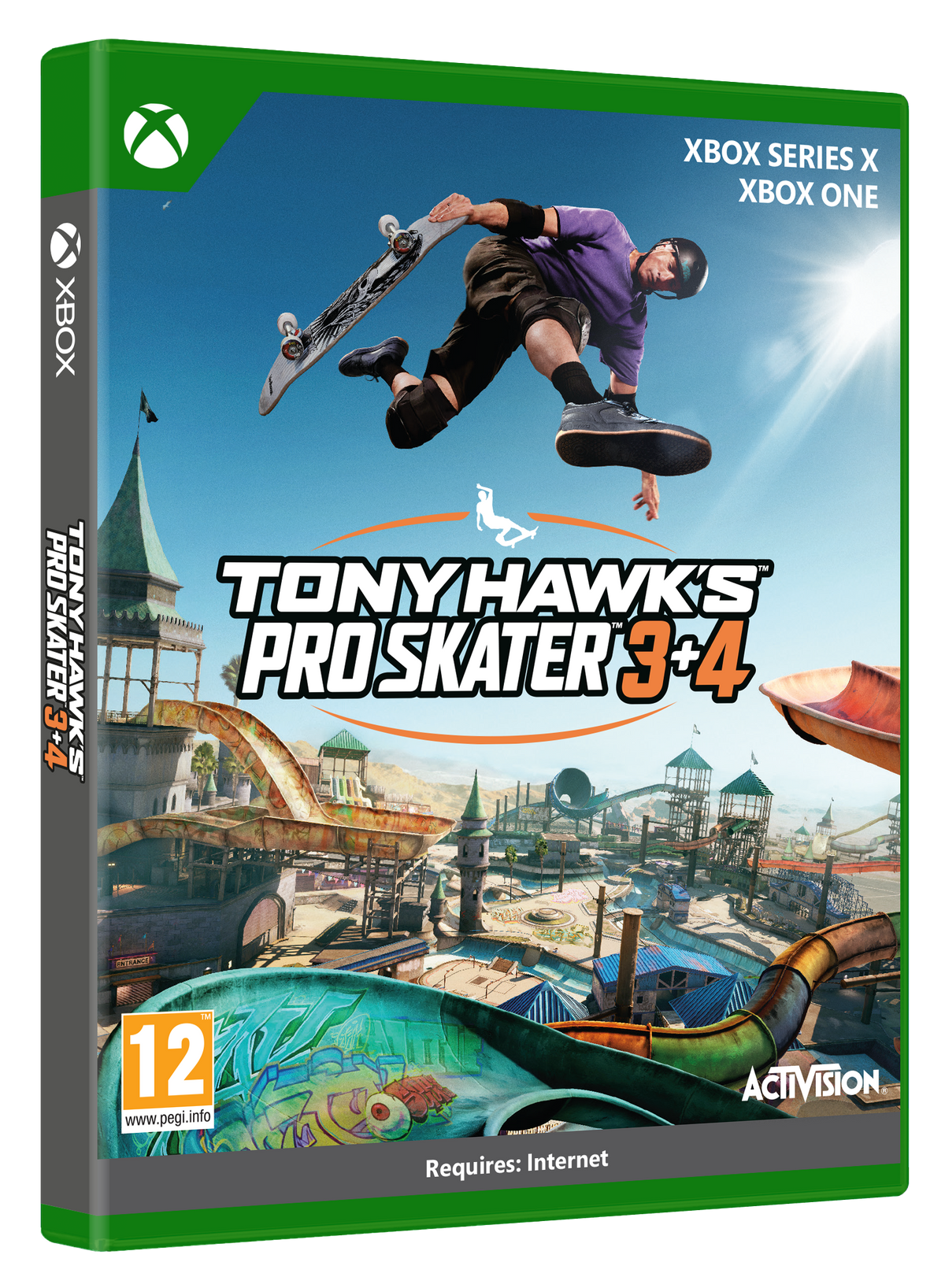 Tony Hawk's Pro Skater 3 + 4 – Xbox One / Xbox Series X – spilomslag