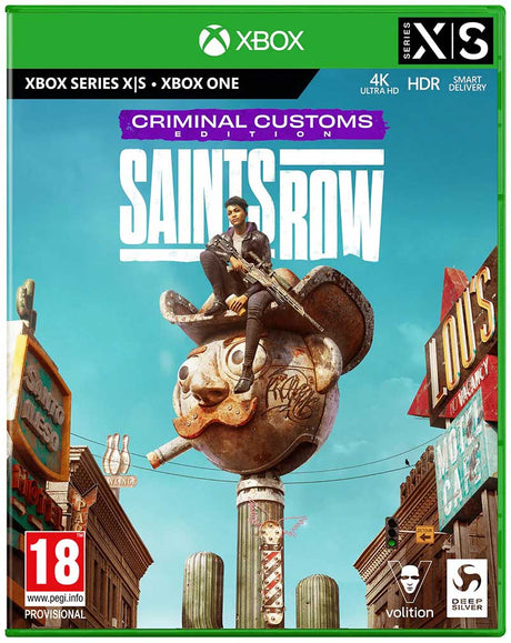 Saints Row – Criminal Customs Edition – fransk omslag – Xbox One / Xbox Series X – spilomslag