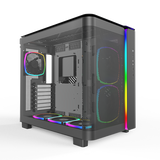 Montech King 95 Pro Svart - Curved Glas