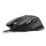 Sharkoon SHARK Force 3 Black 12800 DPI A825 RGB 1000Hz 8-Button Rapid Fire Gaming Mouse Sharkoon