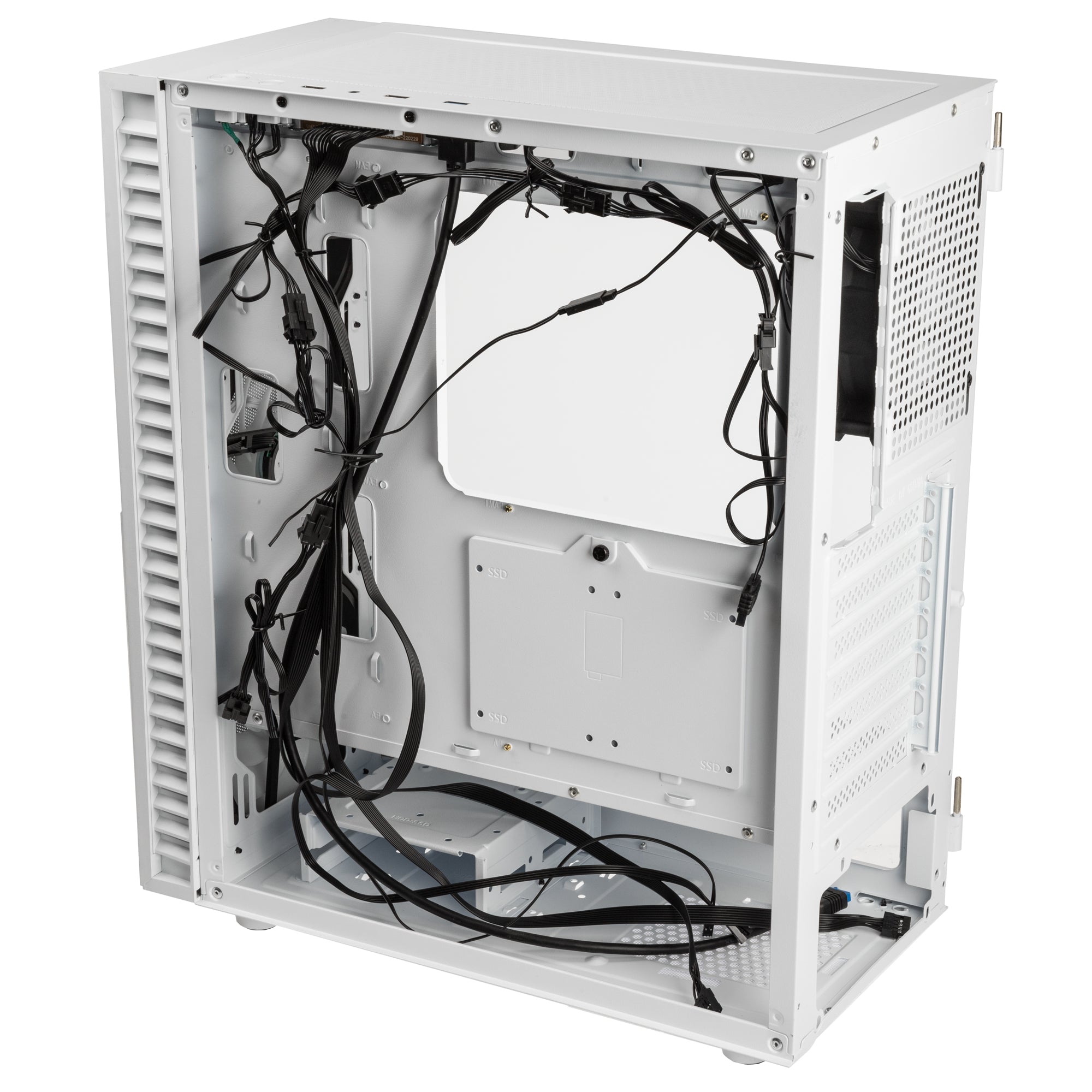 Kolink Observatory HF MESH ARGB Midi Tower Fodral - Vit