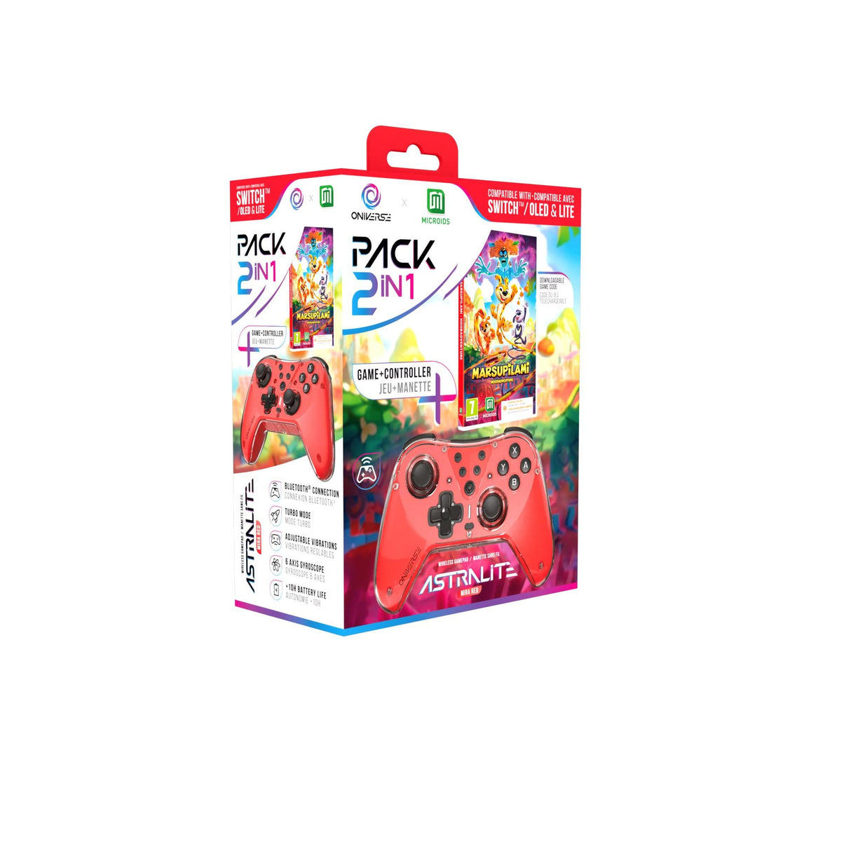 Oniverse Astralite controller + Marsupilami Hoobadventure (Code in Box) ONIVERSE