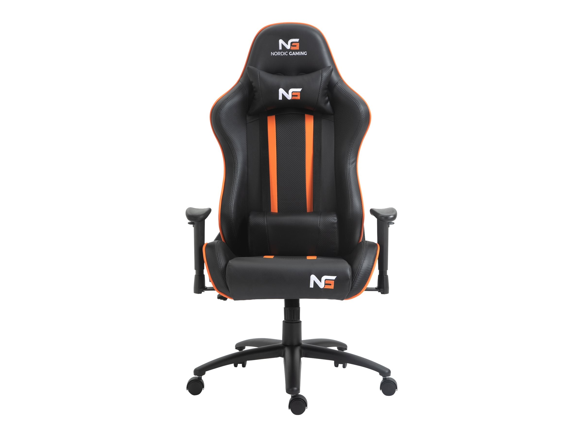 Nordic Gaming Carbon Black Orange