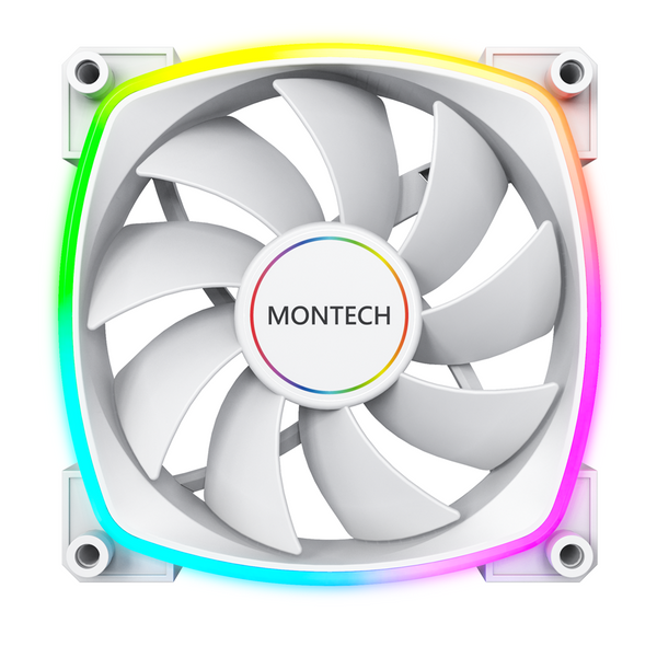 Montech AX140 PWM White - 140mm ARGB