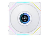 Lian Li UNI FAN TL Wireless LCD Reverse, Hvid - 120 Lian Li