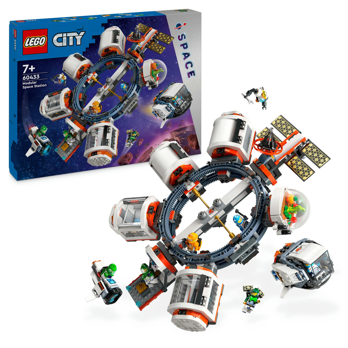 LEGO 60433 City Modular Space Station, Byggleksakssats