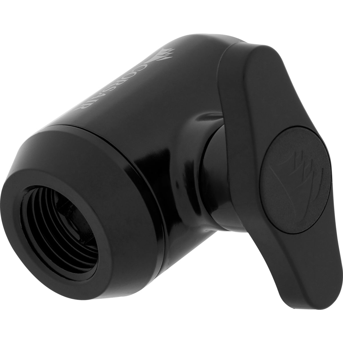 CORSAIR Hydro X Series XF Kulventil Manuell kulventil för vätskekylningssystem 1-pack Svart