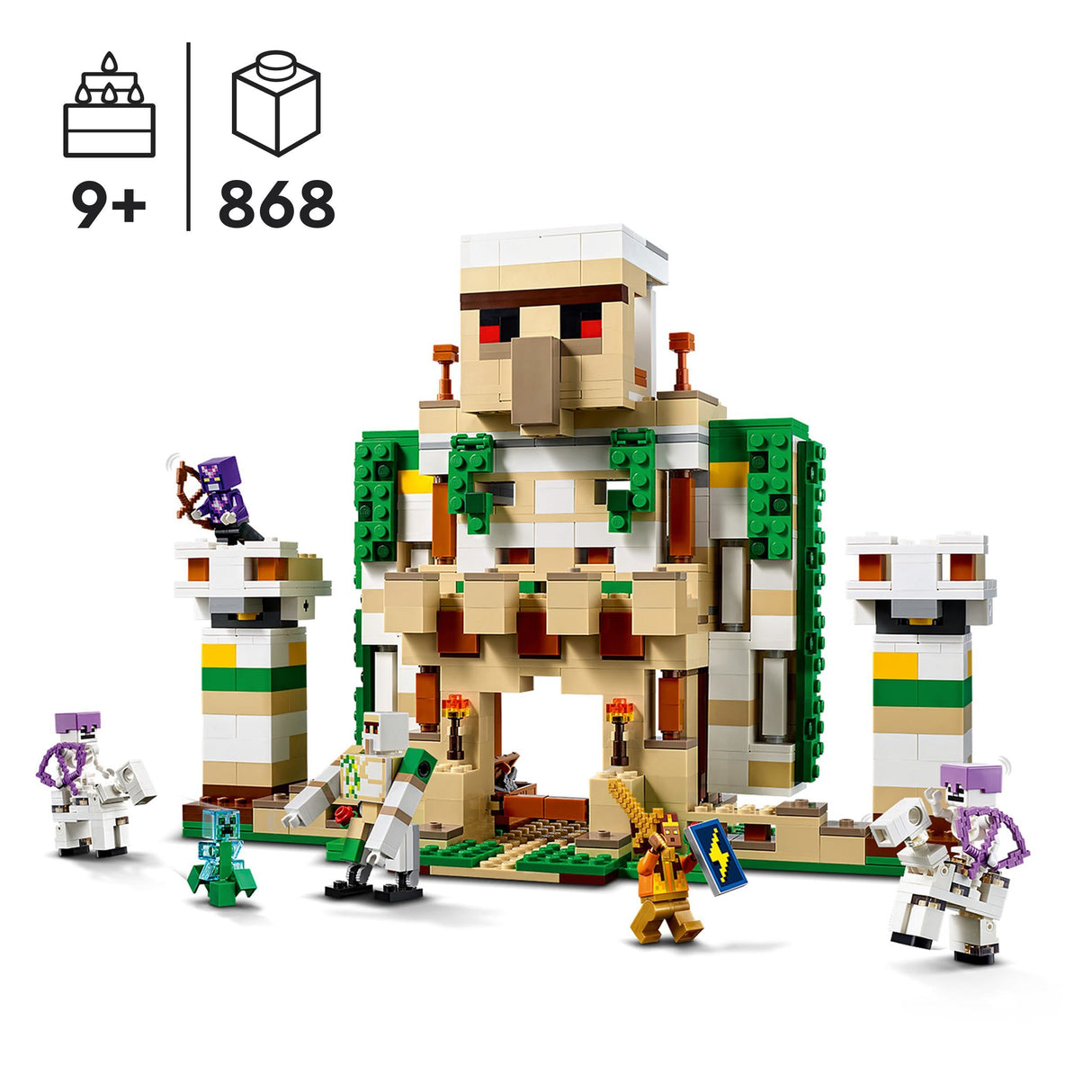LEGO Minecraft - The Iron Golem Fortress (21250)