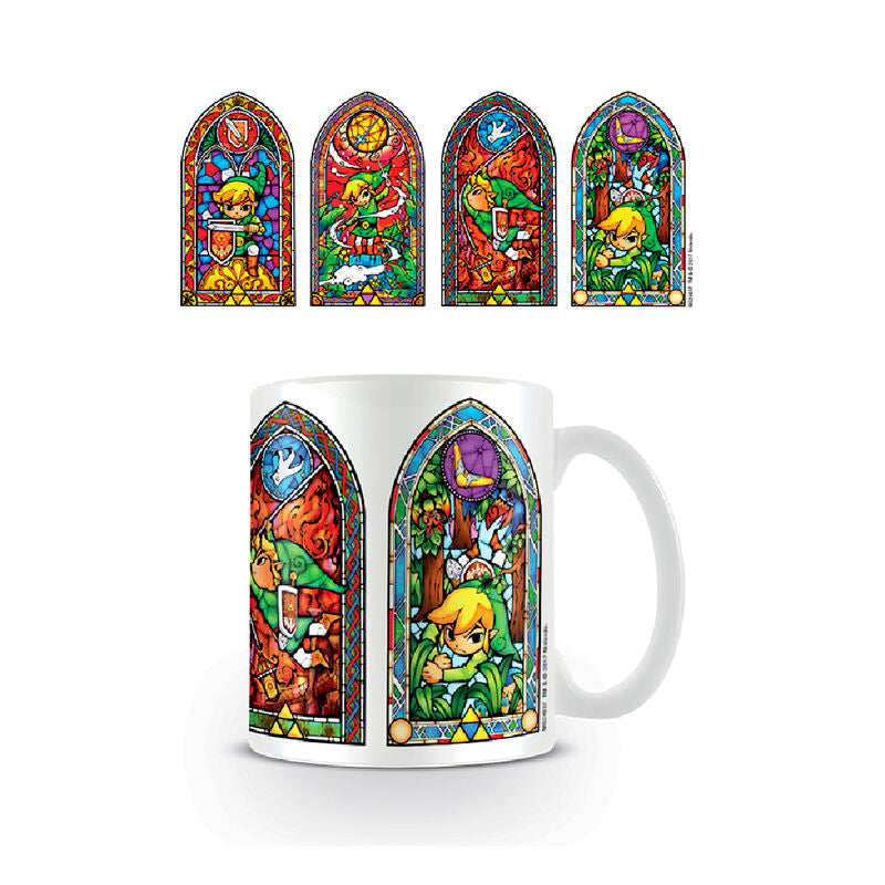 The Legend Of Zelda Coloured Glass Cup 315 Ml