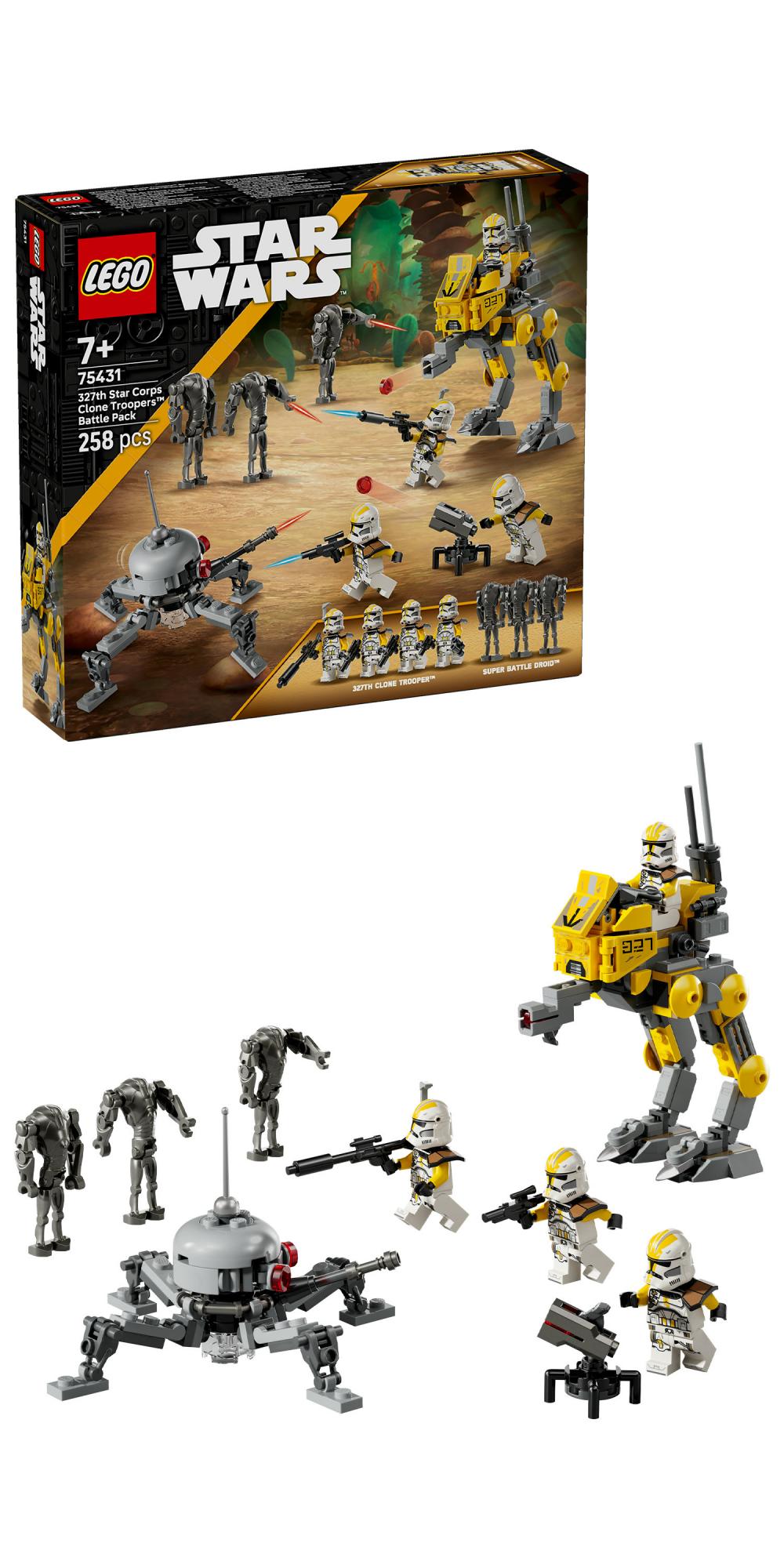 LEGO - Star Wars TM - 327th Star Corps Clone Troopers™ Battle Pack (75431) LEGO