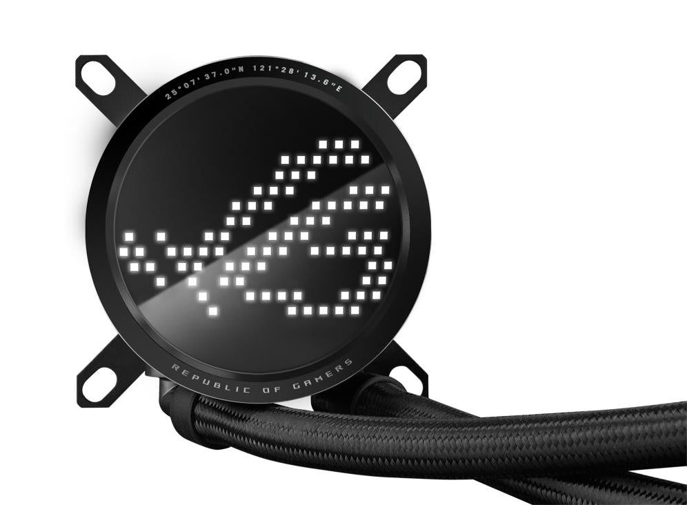 ASUS ROG RYUO III 360 ARGB 360mm All-In-One CPU Liquid Cooler with Anime Matrix LED Display ASUS