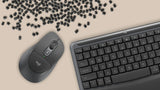 Logitech - Signature Comfort Plus MK880 - Graphite Logitech