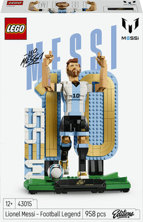 LEGO - Editions Football - Football Legend Lionel Messi (43015) Lego