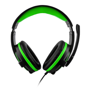 Nyko NX-2600 headset – sort/grøn – produktbillede 1