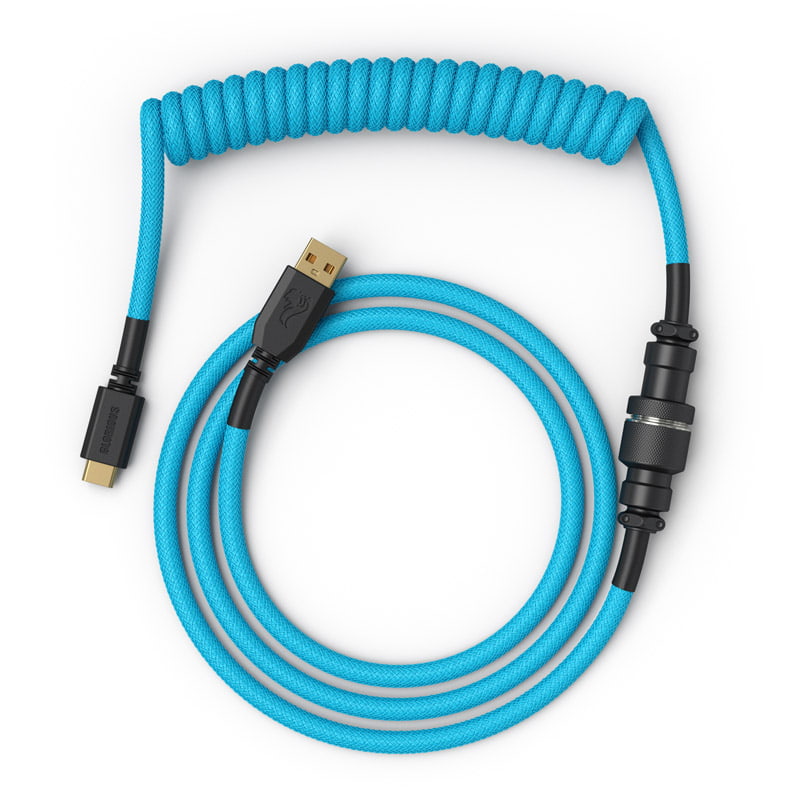 Glorious Coil Cable - Electric Blue