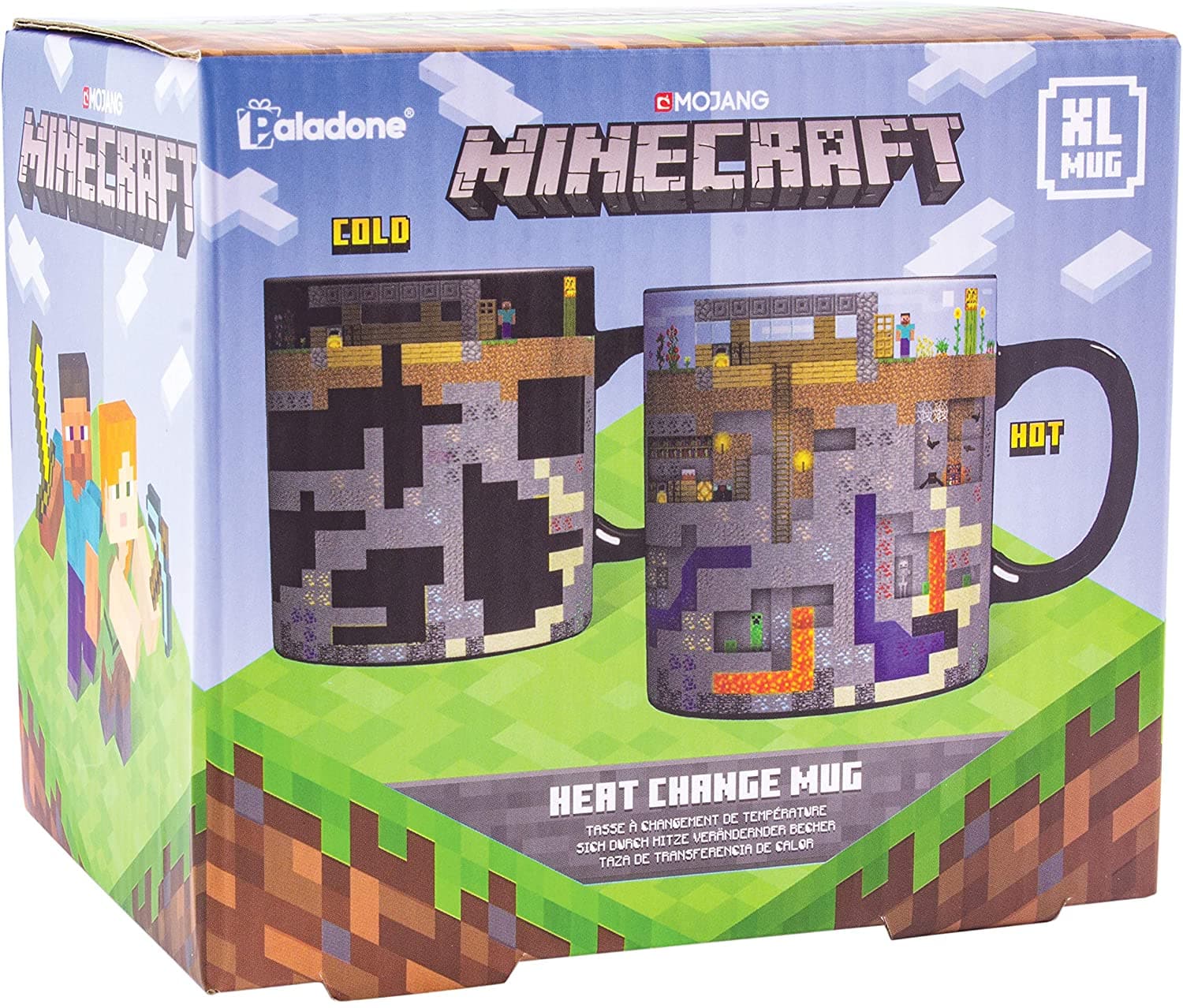 Minecraft - Color Changing XL Cup - 550ml