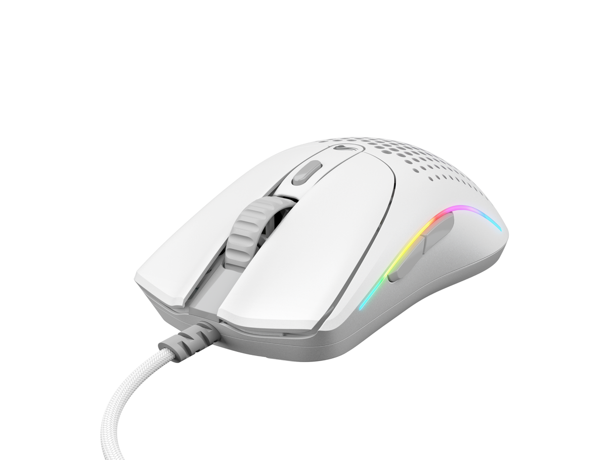 Glorious Model O 2 Mini - Mat hvid Glorious
