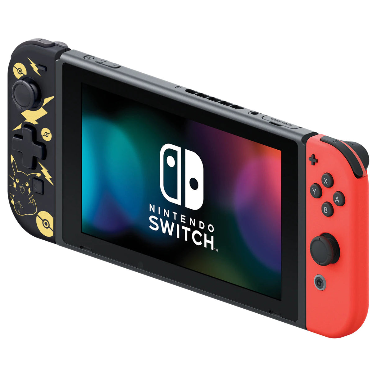 Hori D-PAD Controller - Vänster - (PIKACHU BLACK &amp; GOLD) - Nintendo Switch